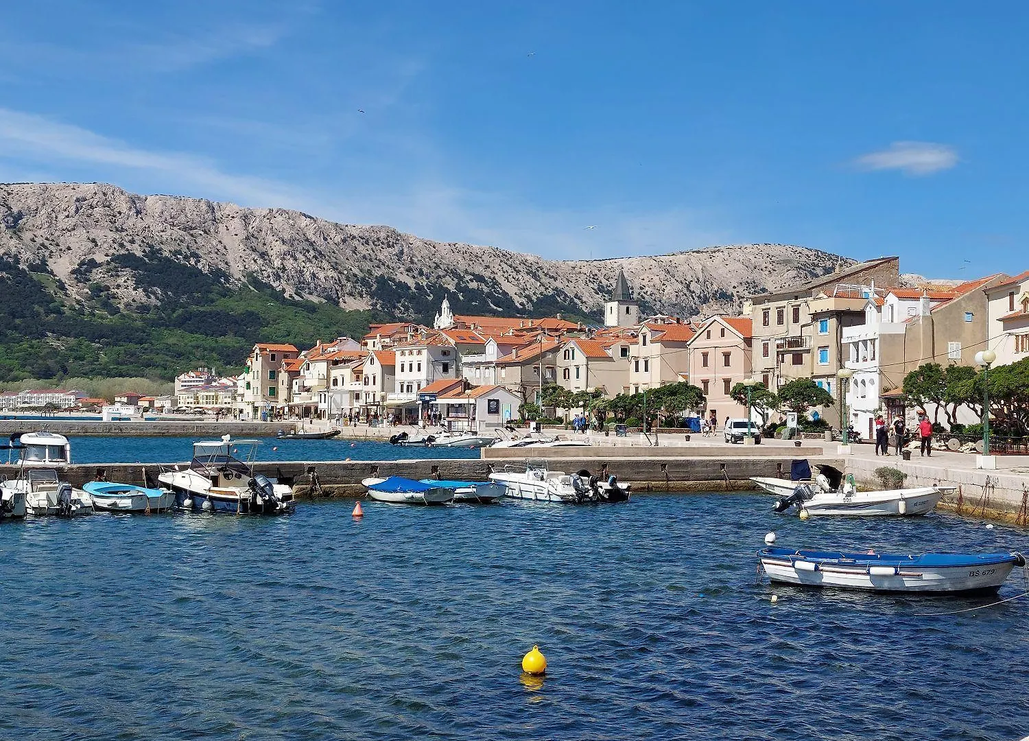 Erste Reihe Zum Meer Baska  Baska (Krk)